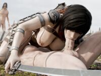 Mikasa Ackerman 69 pose Attack on Titan