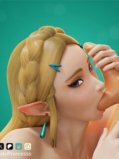 Princess Zelda Love Suck
