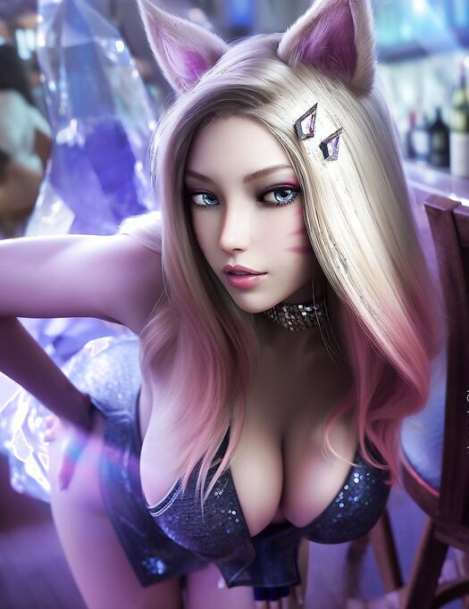 K/DA Ahri: Girls' Night [2K Quality]