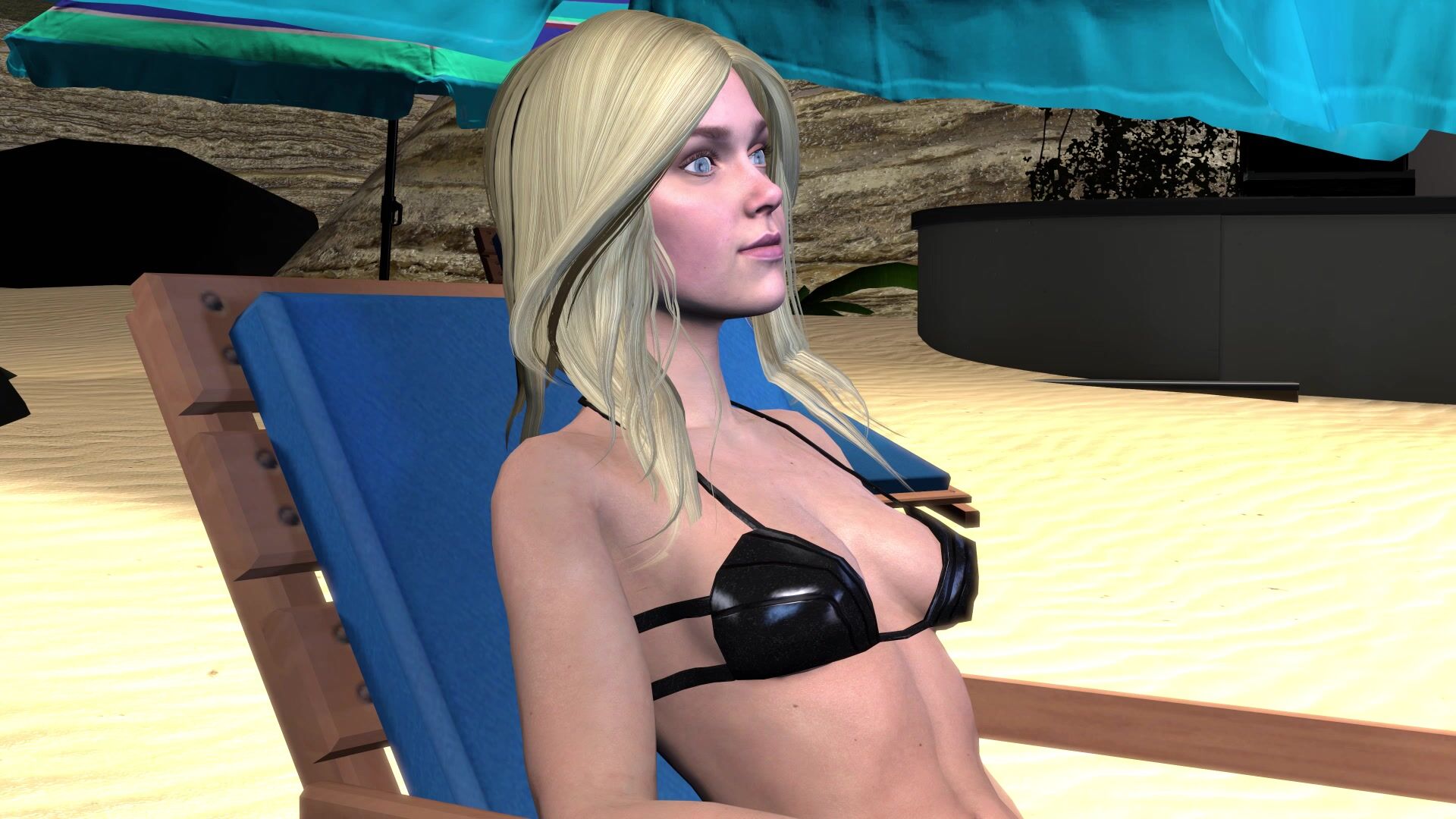 1920px x 1080px - Teen 3D Schoolgirl Fucking her BF in Public Beach - Porn Animation