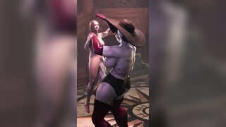 Dimitrescu from Resident Evil Abuses Mia in 3D Porn Animation