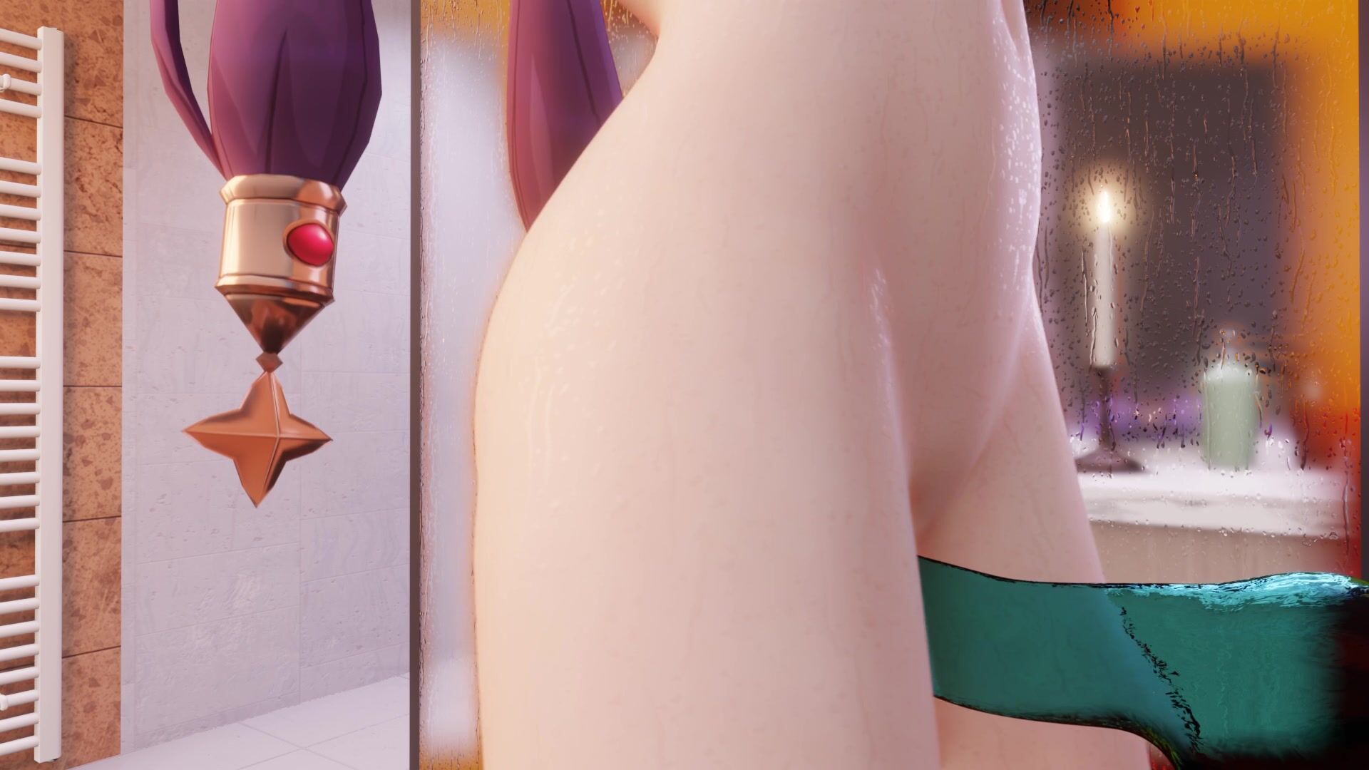 3d Anime Porn Shower - Hot Teen Babe Mona Shower Pleasuring Until Orgasm 3D Porn Animation - Mona  X Slime