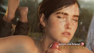 Teen Schoolgirl Stroking her Step Dads Cock in Wilderness - Realistic 3D Porn