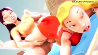 Cute Disney Lilo & Stitch Facefuck and Creampie in Gorgeous 3D Cartoon Sex Animation