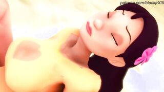 Cute Disney Lilo & Stitch Facefuck and Creampie in Gorgeous 3D Cartoon Sex Animation