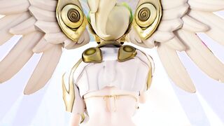 POV you fuck 3D Mercy from Overwatch in Anal Blender XXX animation