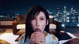 [4 MIN.] POV: FF Tifa Lets you Cum All Over her 18 year old Face