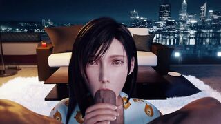 [4 MIN.] POV: FF Tifa Lets you Cum All Over her 18 year old Face