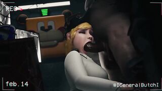 3D Babe Vanessa Sucking and Fucking BBC from Five Nights at Freddy's