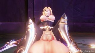 Petite 3D Babe Lux Fucked by LoL Garen