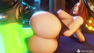 3D Babe Sarah Fucked By Orc in WoW Hallows End
