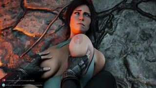 Lara's Capture by Tifa - Fully Voiced With Music & Subs [14+MIN]