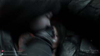 Lara's Capture by Tifa - Fully Voiced With Music & Subs [14+MIN]