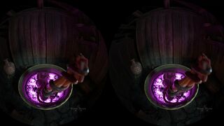 [VR 4K] Lara fucked by Tentacles in Virtual Reality Fantasy Porn Animation