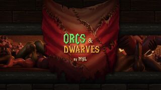 Huge cock Orcs Hardcore Fucking 3D Dwarves in World of Warcraft Porn Animation