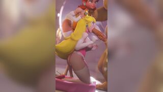 Barely legal 18yo Princess Forced to Suck Big Monster Cock in Cartoon Porn Animation