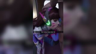 Sweet DVA Moans While Thick Cock Slides All the Way Up her Throat