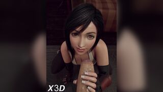 POV: 3D Tifa Does Blowjob and Missionary in Ultra Realistic Porn Animation