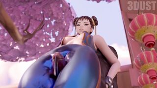 Chun-Li Thighjobs Black Male - Full Audio [4K Quality]