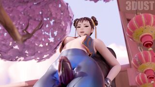 Chun-Li Thighjobs Black Male - Full Audio [4K Quality]