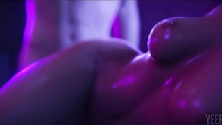 Sombra Oils Up her Tight & Sweet Body for a Big Cock