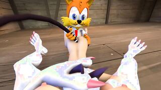 Felicia and Mrs. Fortune having a threesome with Bubsy