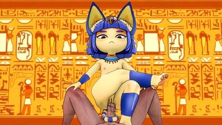 Ankha rides your dick (POV)