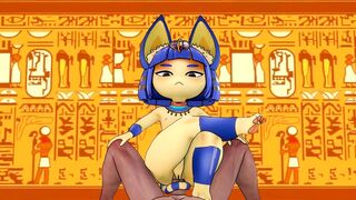 Ankha rides your dick (POV)