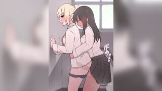 Schoolgirl Futa Fucking Her Classmate (Internal View)