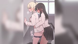 Schoolgirl Futa Fucking Her Classmate (Internal View)