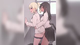 Schoolgirl Futa Fucking Her Classmate (Internal View)