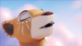 Nala in the Clouds - Disney The Lion King Cartoon Porn Animation