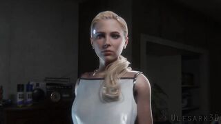 Chloe Creampie - Detroit: Become Human Porn Animation