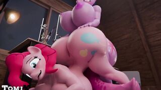 Pinkie Pie Experimenting on Twilight - My Little Pony Furry Porn