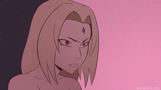 Tsunade x Seiko - Dandadan x Naruto Porn Animation