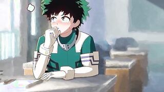 Ochaco Daydreams In The Classroom About Being Deku's Freeuse Slut