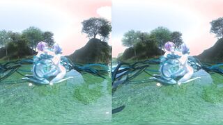 Rem and Ram tentacles - VR Porn