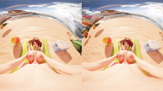 Akali - Perfect Way To Spend Your Day At The Beach - League Of Legends VR Porn