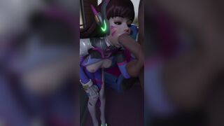 Dva Face Fucked by Big White Cock