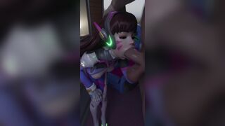 Dva Face Fucked by Big White Cock