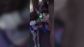 Dva Face Fucked by Big White Cock