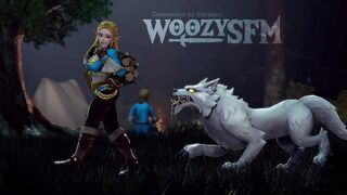3D Cartoon Zelda Has Sex With Wolf
