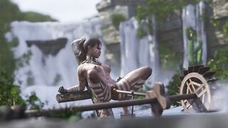 Sheva Fucked by Ancient Sex Machine