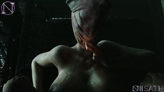 Silent Hill Nurse Making Your Last Wish Cum True While Smokin A Ciggie