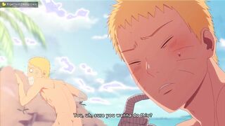 Naruto Fills Hinatas Mouth Full of Cum