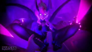 Default Evelynn POV Footjob