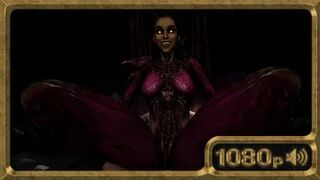 Wild sex with Sarah Kerrigan, queen of the zerg