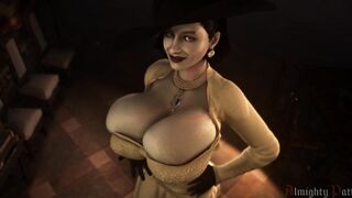 3D Milf Alcina Shaking them Titties