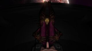 Kerrigan, a seductive and nasty monster girl, also desires sex.