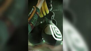 Thick 3D Ass Midna Pounded from behind while Hair Pulled